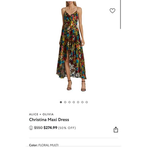 Alice and Olivia Floral Dress - Picture 8 of 10